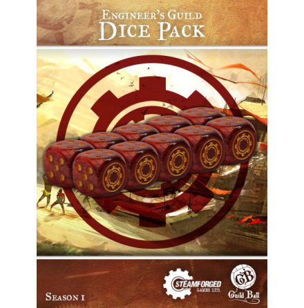 Guild Ball Engineers Dice (10)