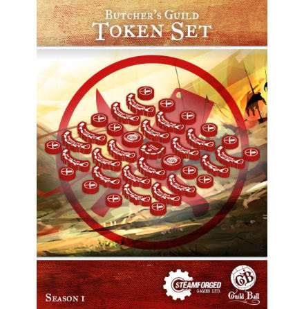 Guild Ball Butcher Token Set