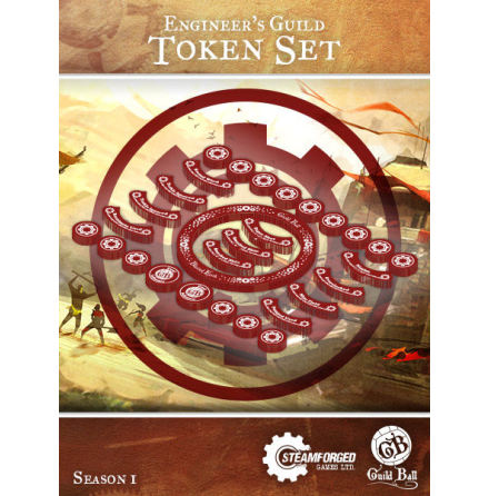 Guild Ball Engineer Token Set