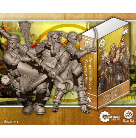 Guild Ball Brewer Starter Set (Tapper, Hooper, Friday)