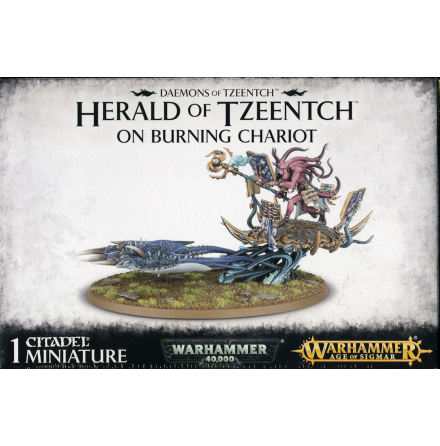 DISCIPLES OF TZEENTCH: HERALD OF TZEENTCH ON BURNING CHARIOT