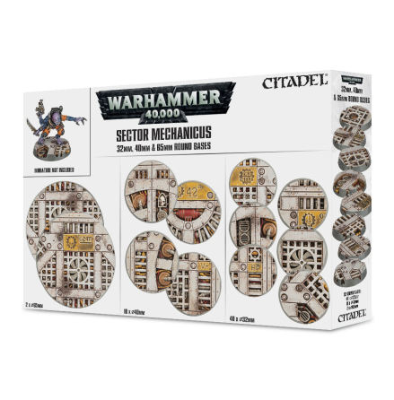 SECTOR MECHANICUS: INDUSTRIAL BASES 32, 40 & 65 mm