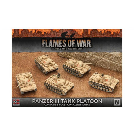 Panzer III Tank Platoon (plastic)