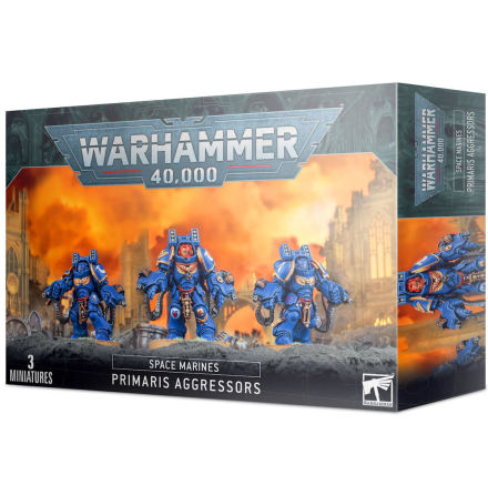 SPACE MARINES PRIMARIS AGGRESSORS