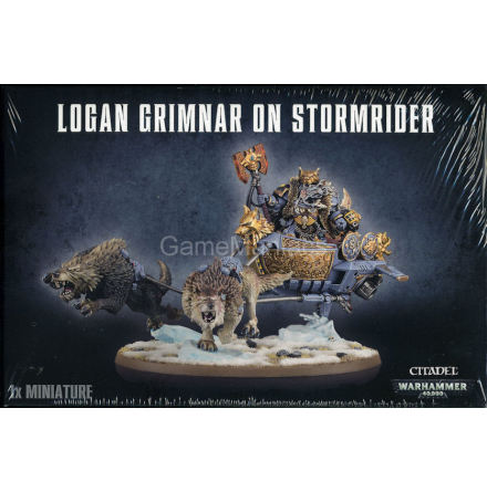 SPACE WOLVES LOGAN GRIMNAR ON STORMRIDER