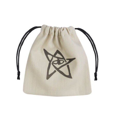 Call of Cthulhu Beige & black Dice Bag