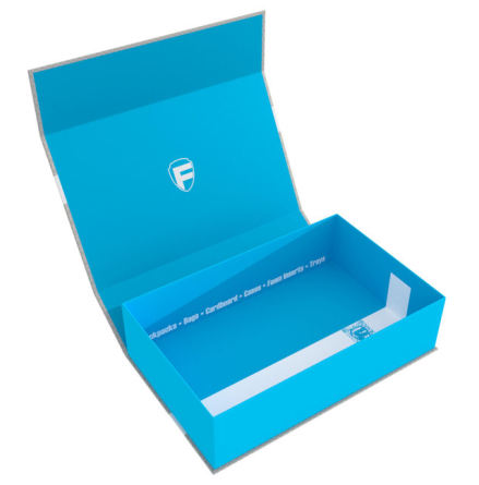 Feldherr Magnetic Box half-size 75 mm blue empty