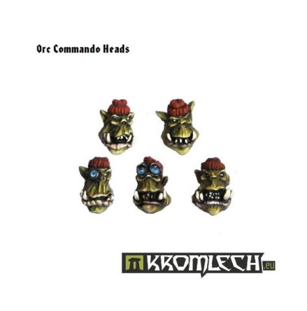 Orc Commando Heads