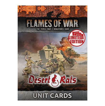Desert Rats Unit Cards (21)