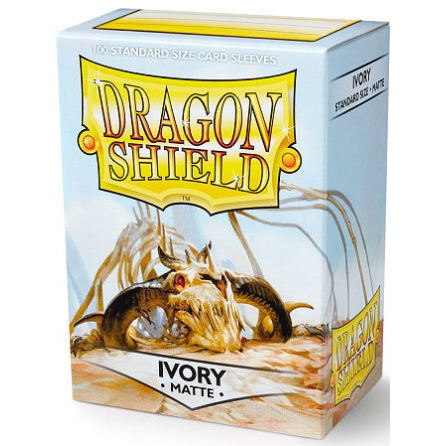 Dragon Shield Matte Sleeves - Ivory (100 ct. in box)