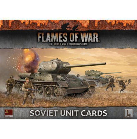 LATE WAR Soviet Unit Cards