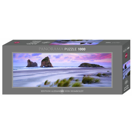 Wharariki Beach (Panorama 1000 pieces)