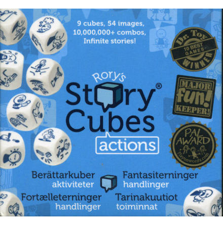 Rorys Story Cubes: Actions (Svenska regler)