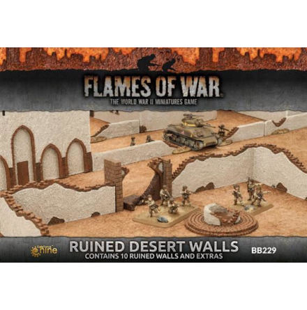 Ruined Desert Walls (10x Walls)