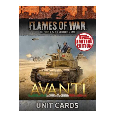 Avanti Units Cards