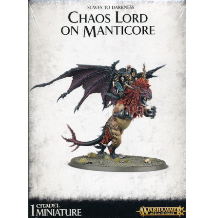 SLAVES TO DARKNESS: CHAOS LORD ON MANTICORE