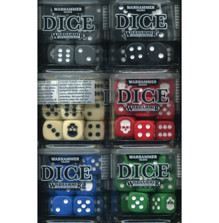 CITADEL DICE: DICE CUBE (random color, 12 mm)