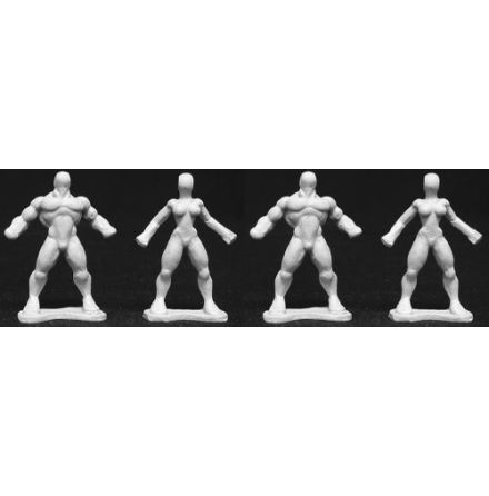 Reaper Heroic Sculpting Blanks (4)