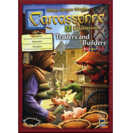 Carcassonne 2.0 exp 2: Traders & Builders (Scand)