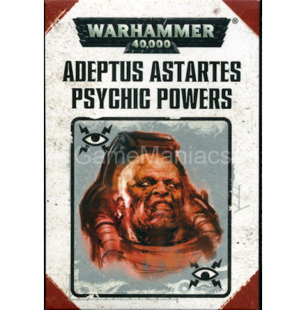 PSYCHIC POWERS: ADEPTUS ASTARTES ENG