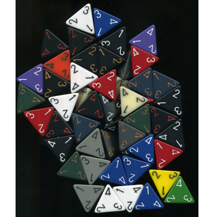 d4 random color (1 dice)