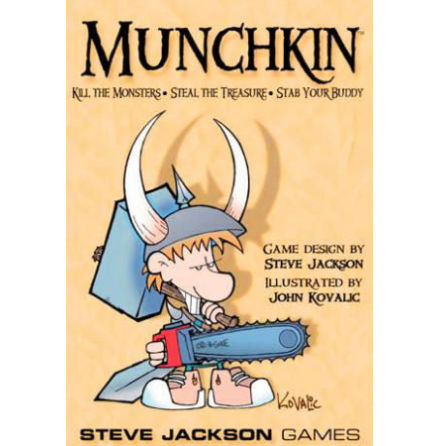 MUNCHKIN 1 - THE ORIGINAL CARD GAME (Grundspel 168 kort)