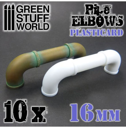 ABS Plasticard Pipe ELBOWS 16mm