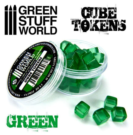 Green Cube tokens