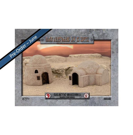 Galactic Warzones - Desert Buildings