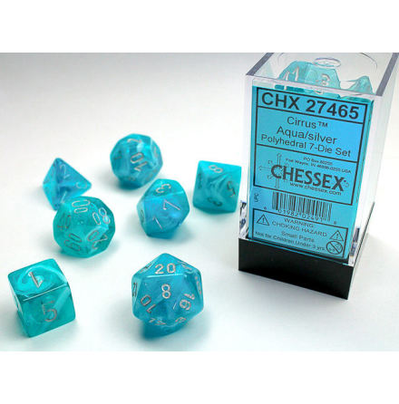 Cirrus Aqua/silver 7-Die Set