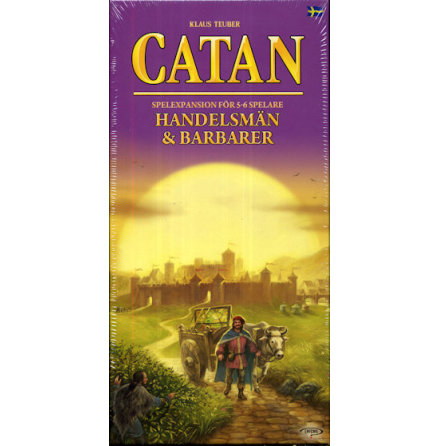 Catan 5th ed Handelsmn & Barbarer 5-6 (FI-SE)