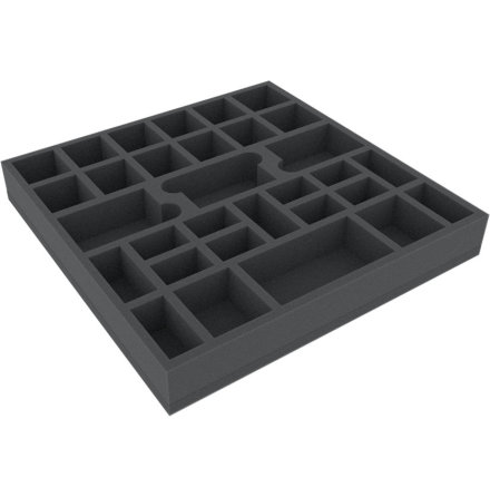 AGDH041BO 295 mm x 295 mm x 41 mm (1.6 inches) foam tray for board game boxes