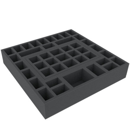 AGFC055BO 295 mm x 295 mm x 55 mm (2.16 inches) foam tray for board game boxes