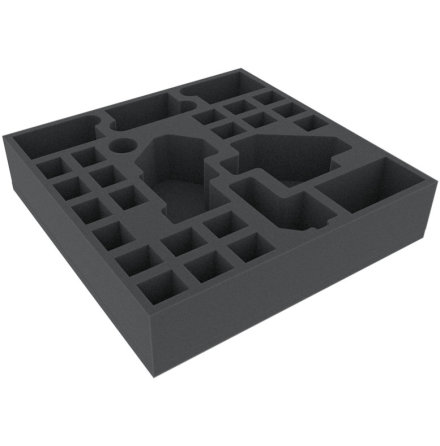 AGFD065BO 295 mm x 295 mm x 65 mm (2.56 inches) foam tray for board game boxes