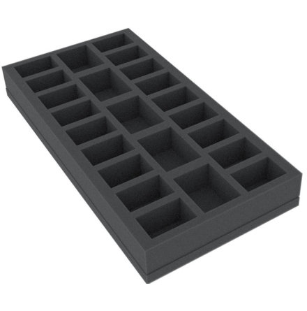 AUFF035B0 295 mm x 147,5 mm x 35 mm (1.38 inches) foam tray for board game boxes