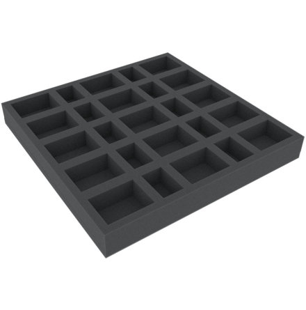 AGFM035BO 295 mm x 295 mm x 35 mm (1.4 inches) foam tray for board game boxes