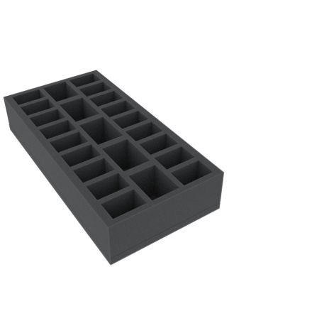 AUFF055B0 295 mm x 147,5 mm x 55 mm (2.05 inches) foam tray for board game boxes