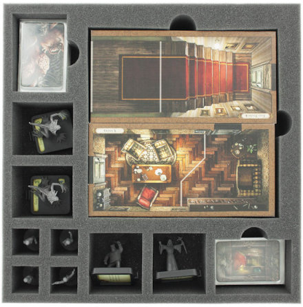 AF050VD06 50 mm tray for Mansions of Madness - tiles and Beyond the Threshold