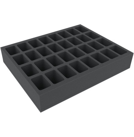 FSMEDS060BO 60 mm (2.4 inches) foam tray with 32 slots - full-size