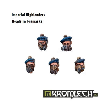 Highlander Heads in Gasmasks