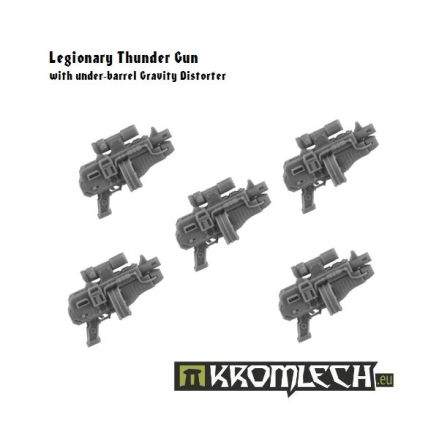 Legionary Thunder Gun with under-barrel Gravity Distorter