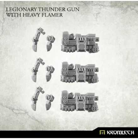 Legionary Heavy Thunder Gun with Heavy Flamer