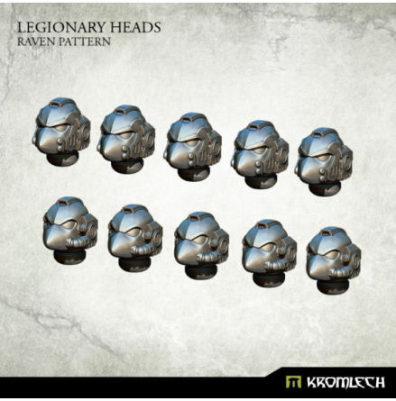 Legionary Heads: Raven Pattern