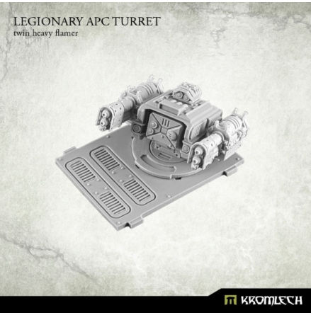 Legionary APC turret: Twin Heavy Flamer