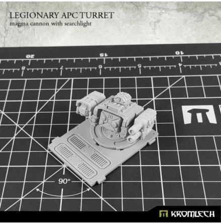 Legionary APC turret: Magma Cannon with Searchlight