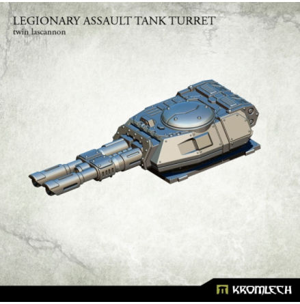 Legionary Assault Tank Turret: Twin Lascannon