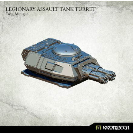 Legionary Assault Tank Turret: Twin Minigun