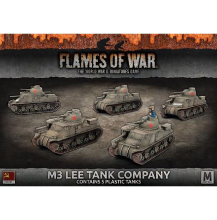 M3 Lee Tank Company (x5 Plastic)