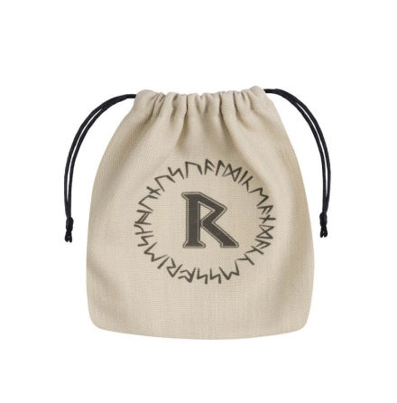 Runic Beige & black Dice Bag