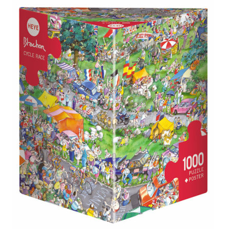 Cycle Race, Blachon 1000 pieces Triangular